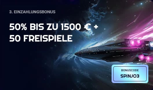 Spinjo 3 EINZAHLUNGSBONUS